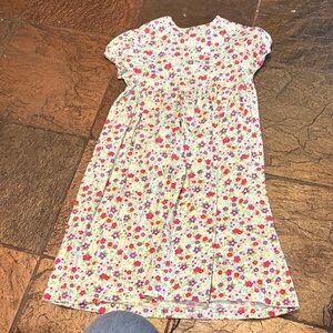 Hanna Andersson Floral Print Dress size 120 (6/7)